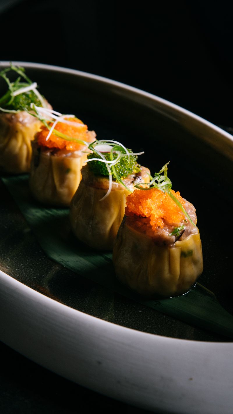 Siu Mai Hokkaido Scallop - Pork Din Sum with Trout Egg